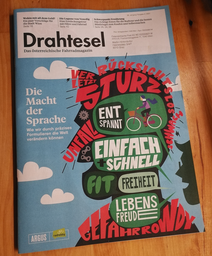 Drahtesel, Cover - Macht der Sprache:  (© Drahtesel)